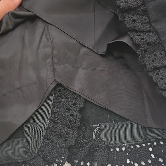 The Ann Fogarty Lord & Tylor, Vintage,  Black Sleeveless Dress 12 - Picture 7 of 13